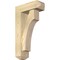 Ekena Millwork Westlake Craftsman Rough Sawn Bracket w/ Offset Brace, Douglas Fir, 6"W x 16"D x 28"H BKT0604X16X28WTL04RDF - alternate 1
